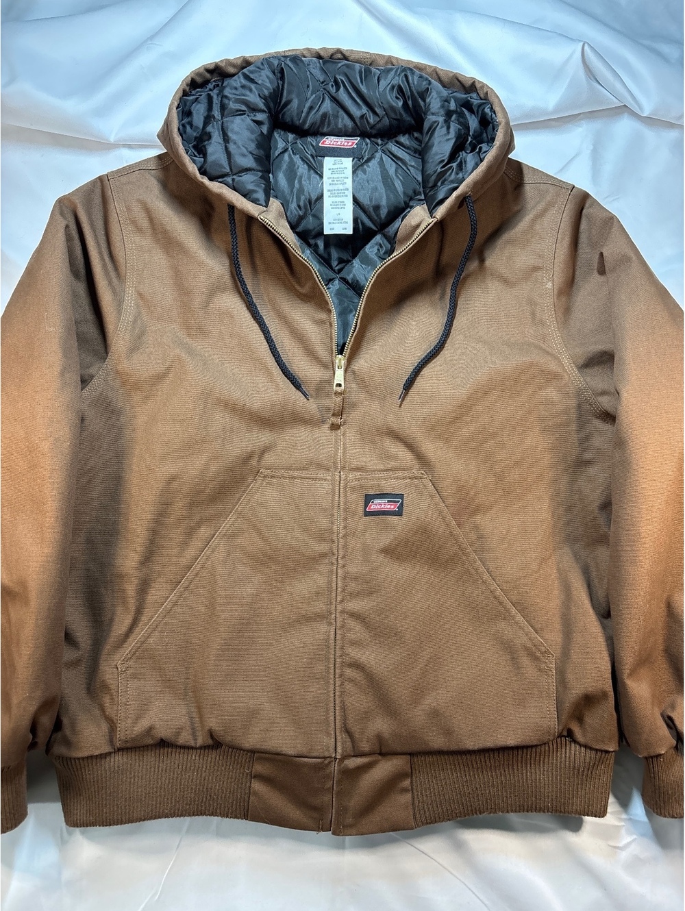Dickies Duck Canvas Insulated Hooded Work Jacket NWT